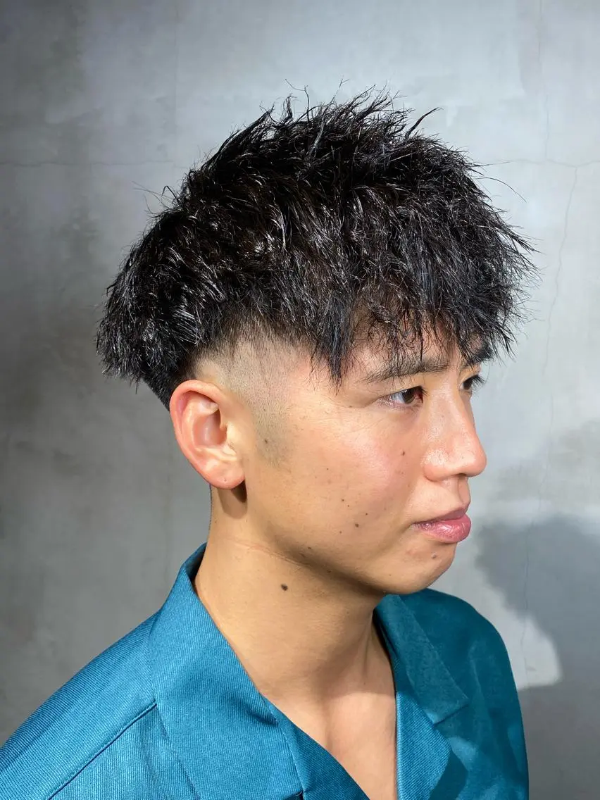 ショート パーマ 寄主 洸雅のヘアスタイル