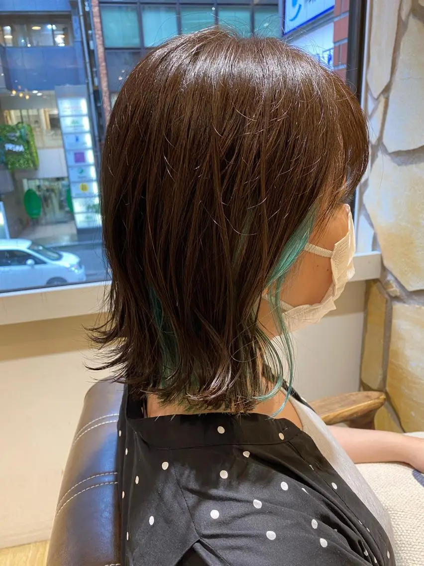 ショート ヘアカラー kawabe maikoのヘアスタイル