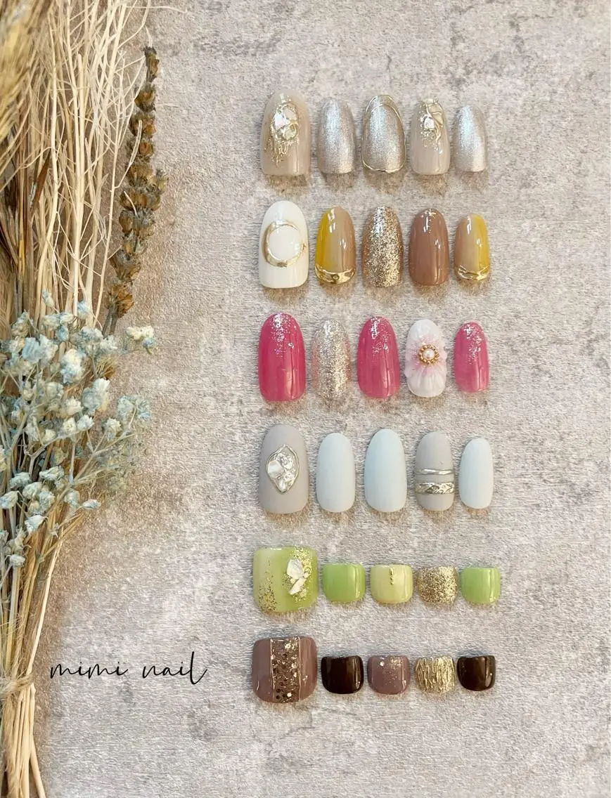 ネイル ハンドネイル mimi nailのネイルデザイン