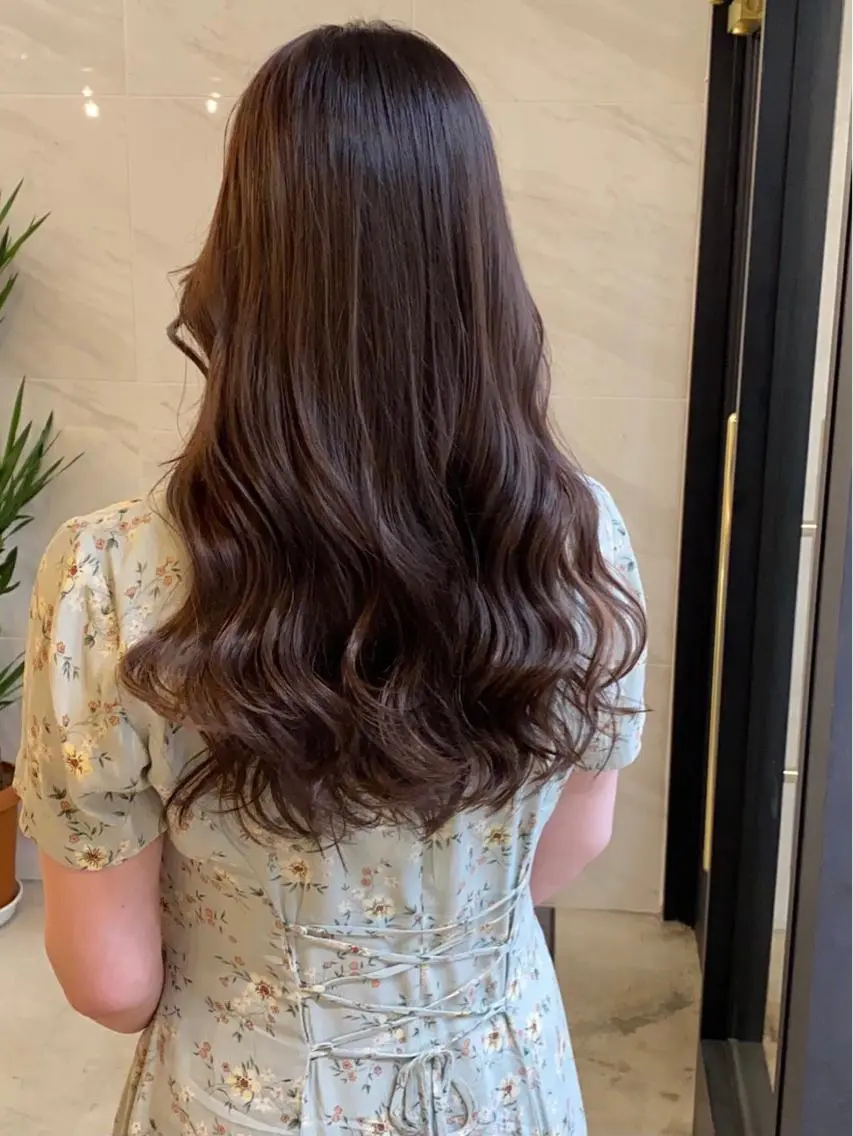 ロング カラー 韓国風ヘア 🎗大槻 武士🎗のヘアスタイル