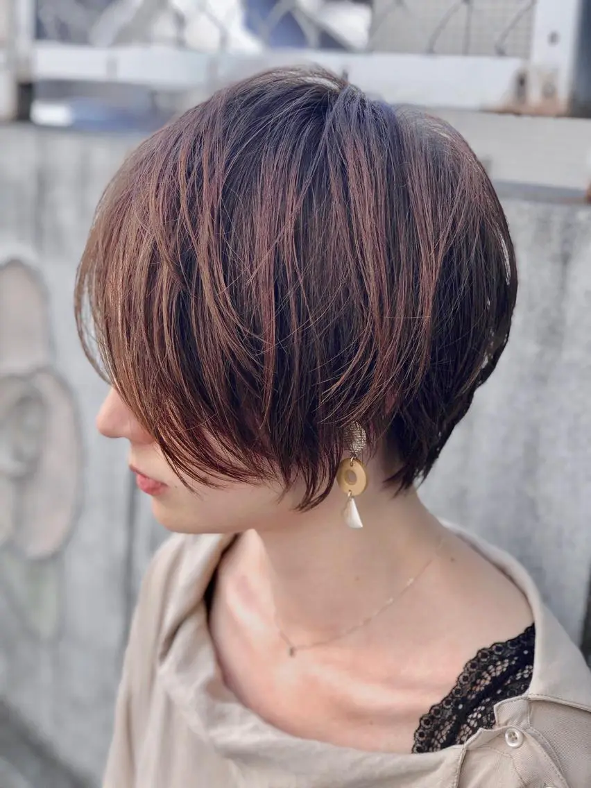 ショート ショートヘア 韓国風レイヤー 犬塚 優介のヘアスタイル