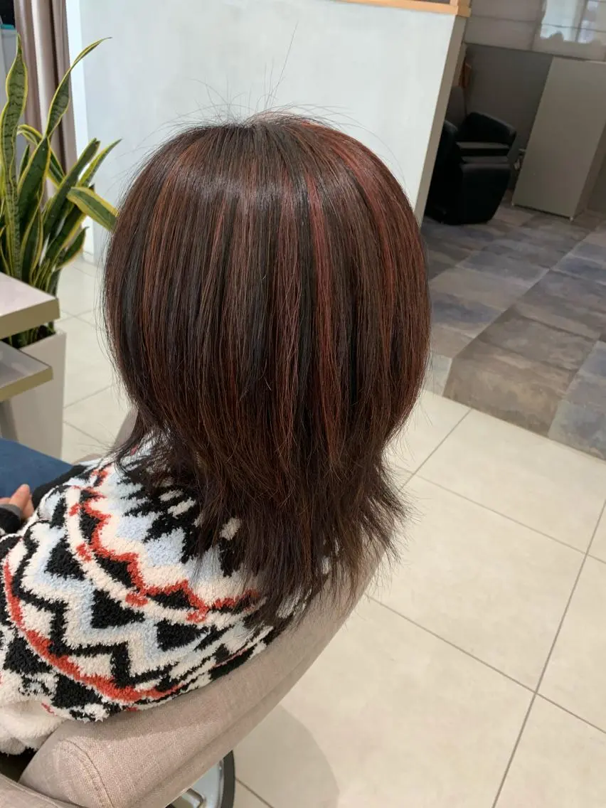 ミディアム stylist N0Nのヘアスタイル