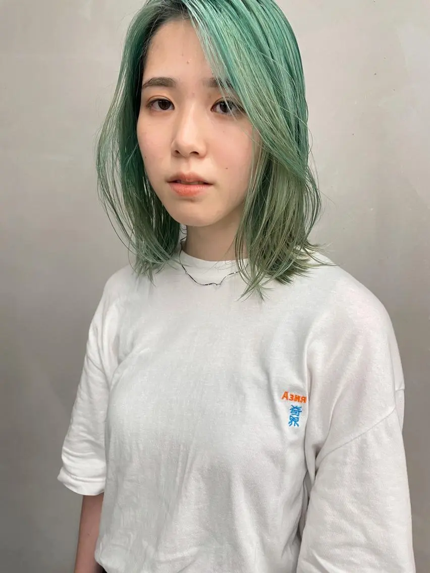 ミディアム カラー カット ヘアカラー トリートメント ヘアセット センスをお届けします 大谷将生infpのヘアスタイル