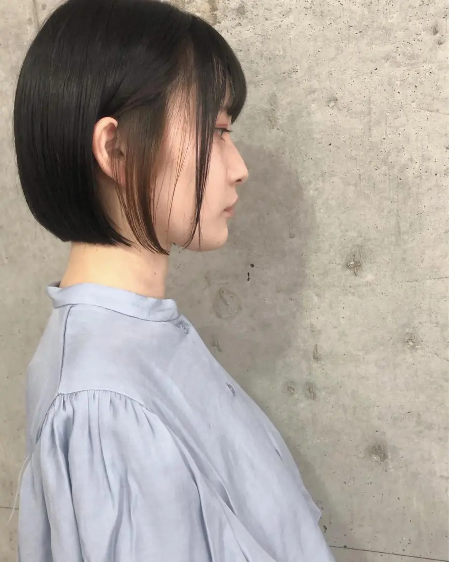 ショート ボブ×縮毛矯正 ryotaのヘアスタイル
