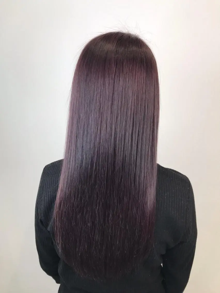 ロング 髪質改善 カット ヘアカラー トリートメント デザインカラー Lienのヘアスタイル