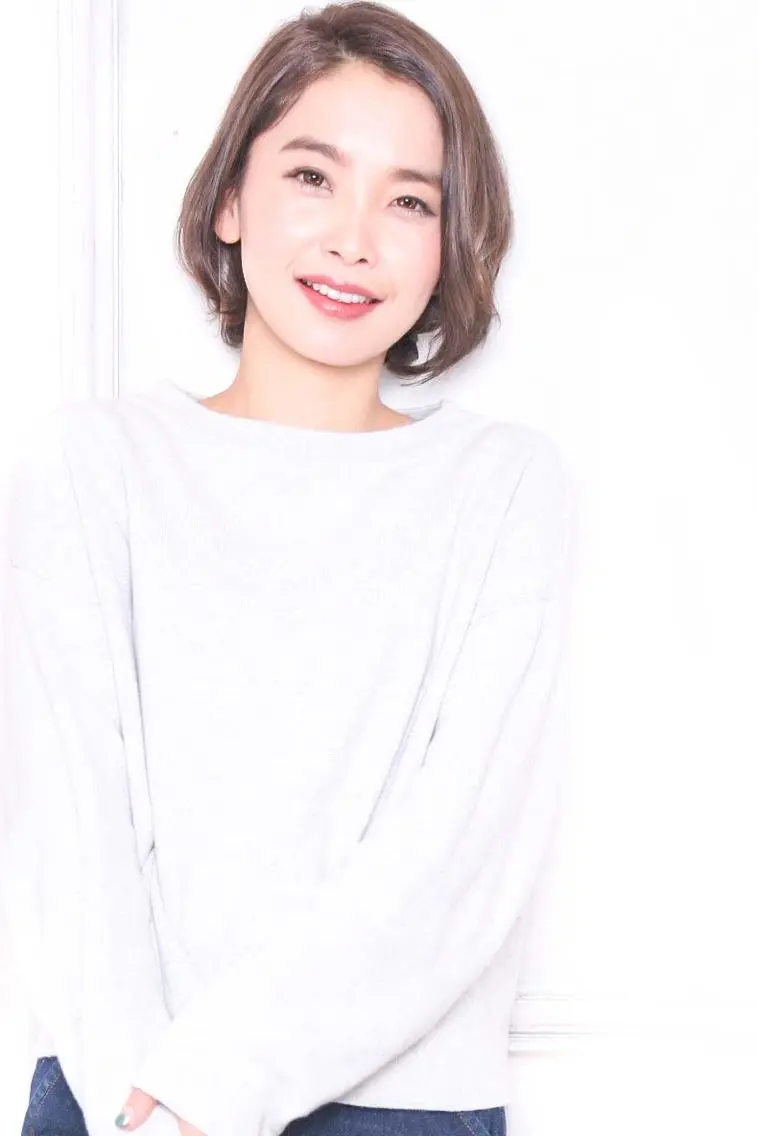 ミディアム きよかず キヨカズのヘアスタイル