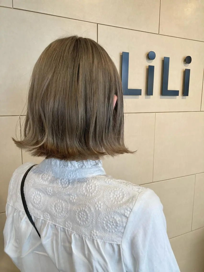 ミディアム ボブ タカツド ユウキのヘアスタイル