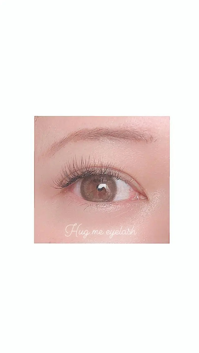 マツエク・マツパ バインドロック Hug me eyelashのマツエク・マツパデザイン