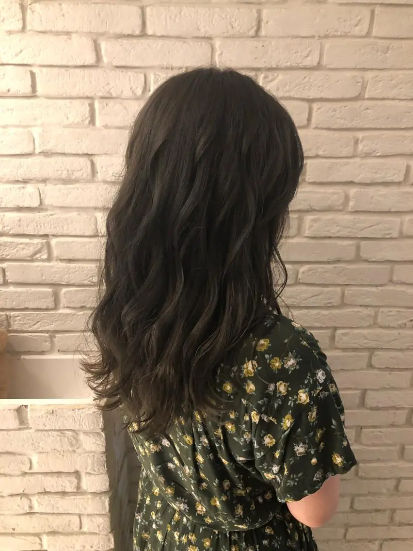 ロング カラー 宮下 浩一のヘアスタイル