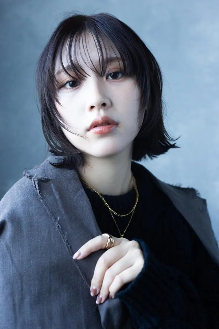 ミディアム カラー カット ヘアカラー トリートメント 寺山 靖晃のヘアスタイル