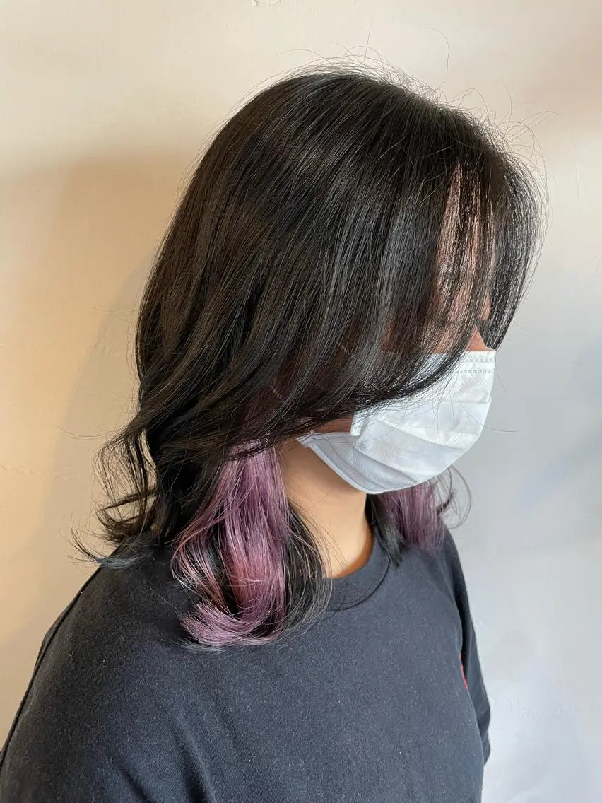 ミディアム カット ヘアカラー トリートメント AKALA HAIR 西宮店 Juriのヘアスタイル
