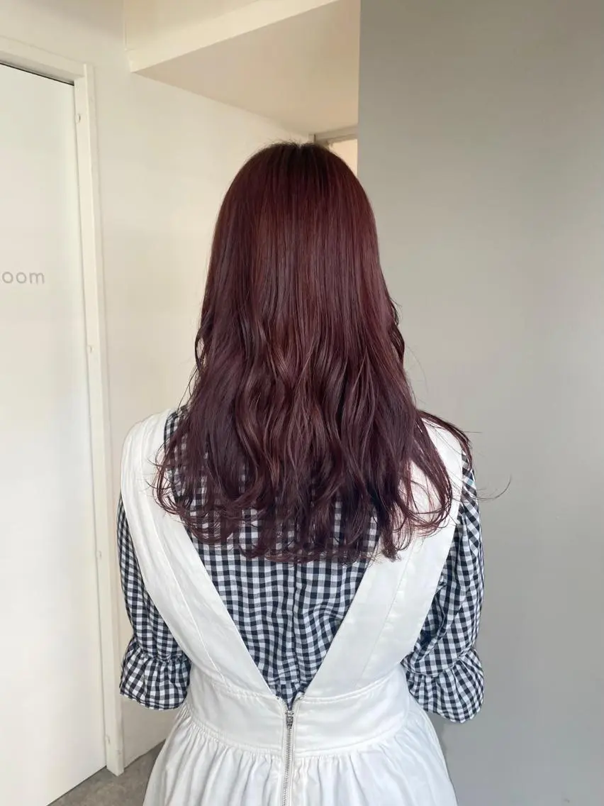 セミロング カラー ヘアアレンジ ブリーチ ブラウンカラー ヘアカラー ボブ /ニュアンス/ satomi🧸💖のヘアスタイル