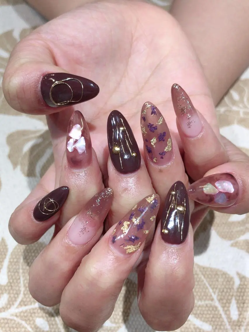 ネイル 持ち込み ハンドネイル M's Style NAIL BARのネイルデザイン