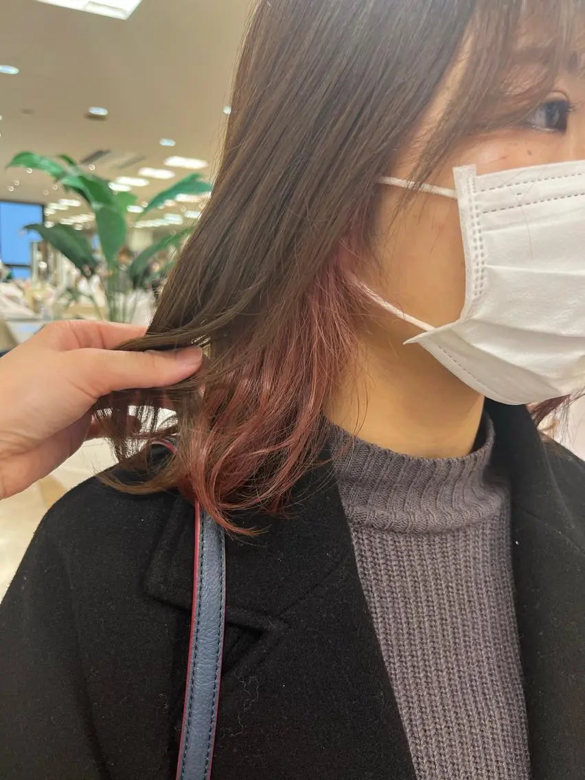 カラー ヘアカラー トリートメント 暖色専門美容師🎀 お客様満足度◎のヘアスタイル