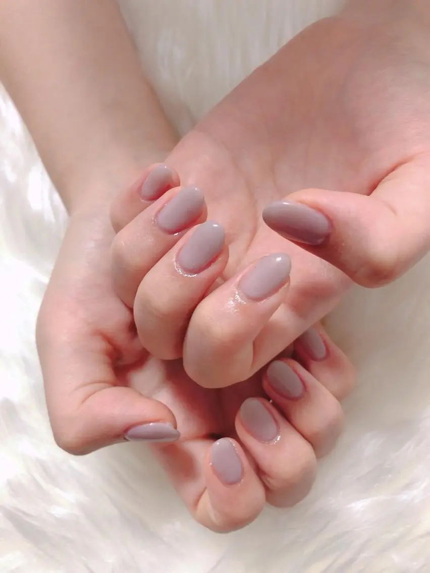 ネイル ワンカラーネイル kiki nail &brow二子玉川の眉毛・アイブロウイメージ