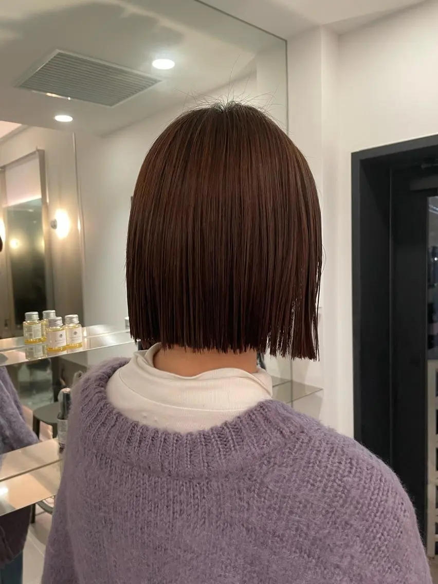 ショート カラー 🪞透け感&韓国ヘア 🪞honokaのヘアスタイル