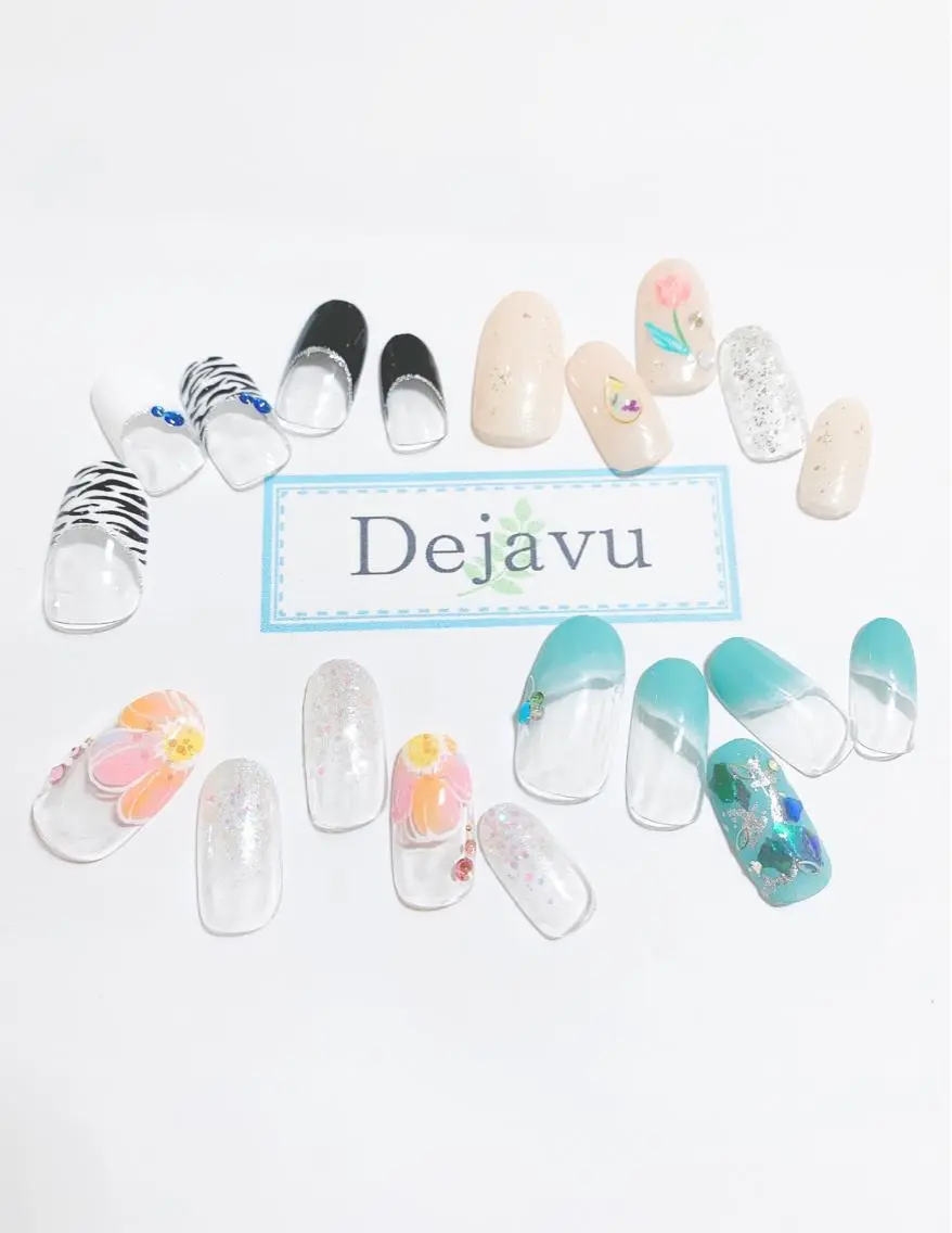 ネイル アートネイル ハンドネイル Nail salon Dejavu 🌿のネイルデザイン