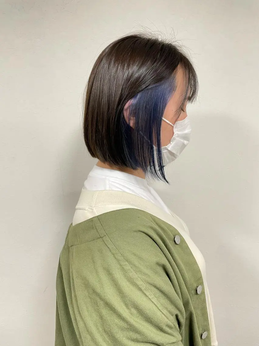 ショート ボブ 艶髪カラー& トリートメント　松村のヘアスタイル