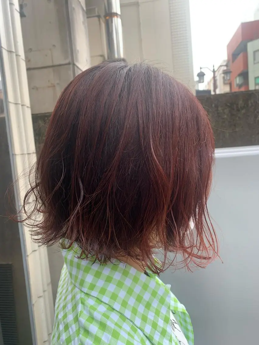 ミディアム カラー Takahashi Yuriのヘアスタイル