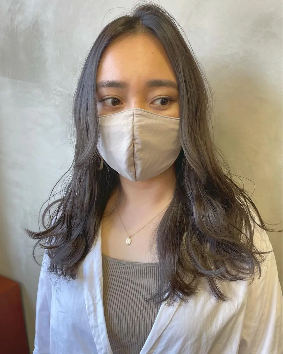 ロング カラー イルミナカラー スターダスト sugino katsuyaのヘアスタイル