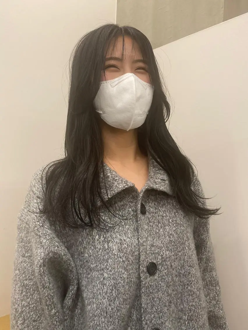 ロング カラー ヘアアレンジ 韓国好き🇰🇷 美容師MIKUのヘアスタイル
