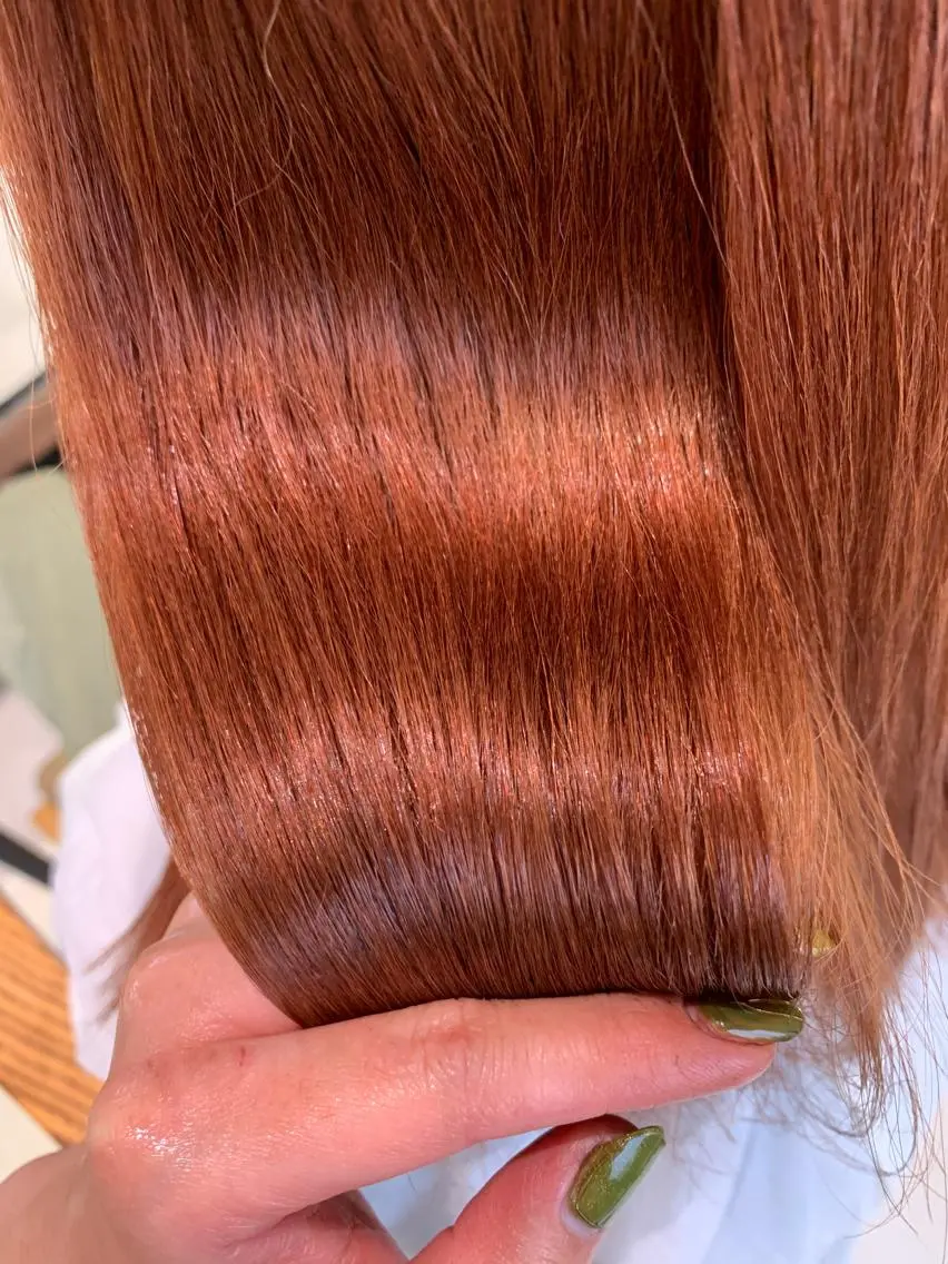カラー 大関 はるかのヘアスタイル