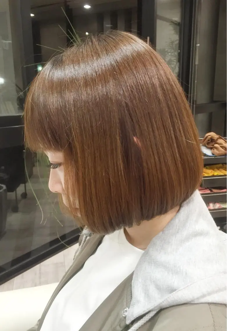 ショート ドライ カット✂️髪質改善のヘアスタイル