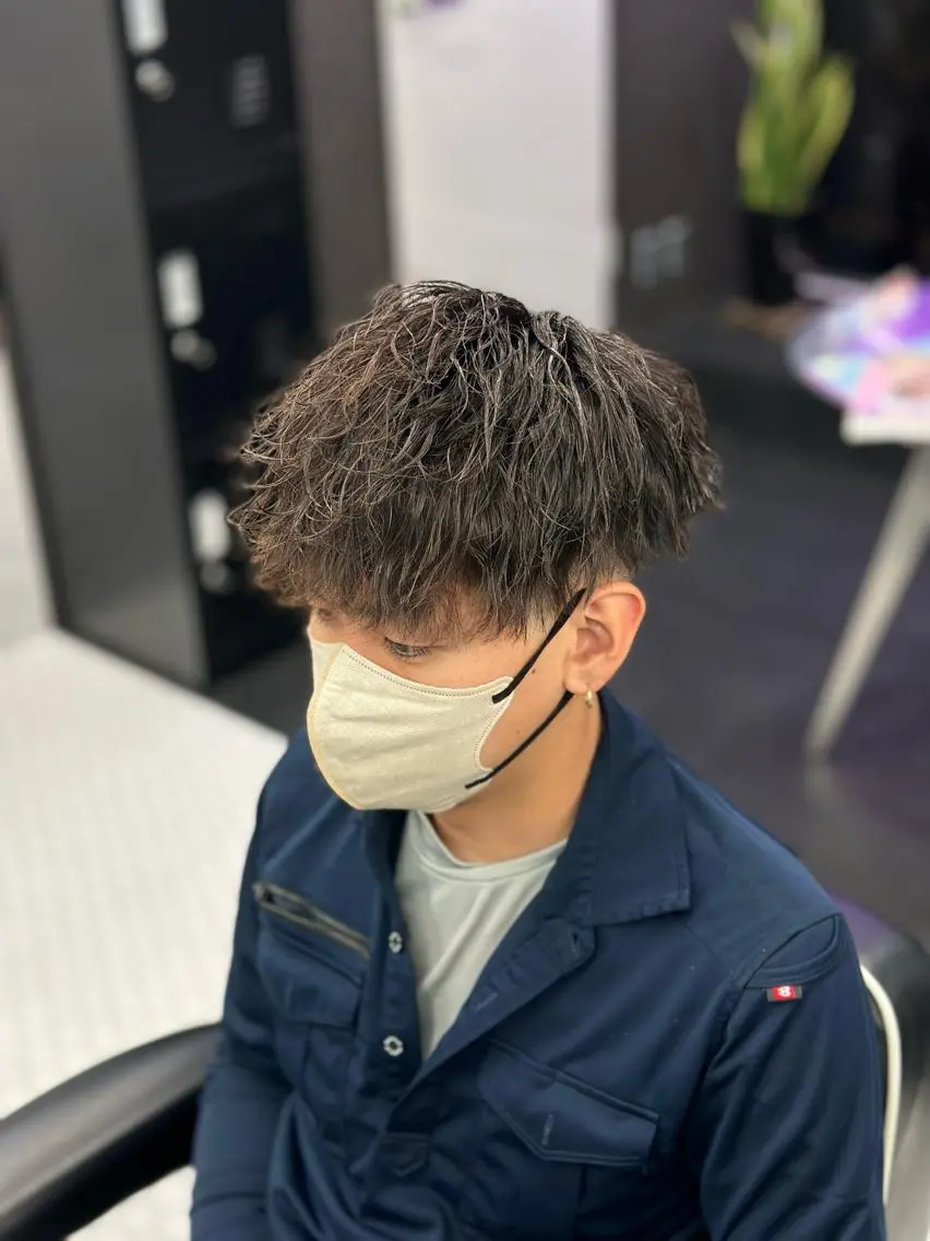 ミディアム 大塚 大飛のヘアスタイル