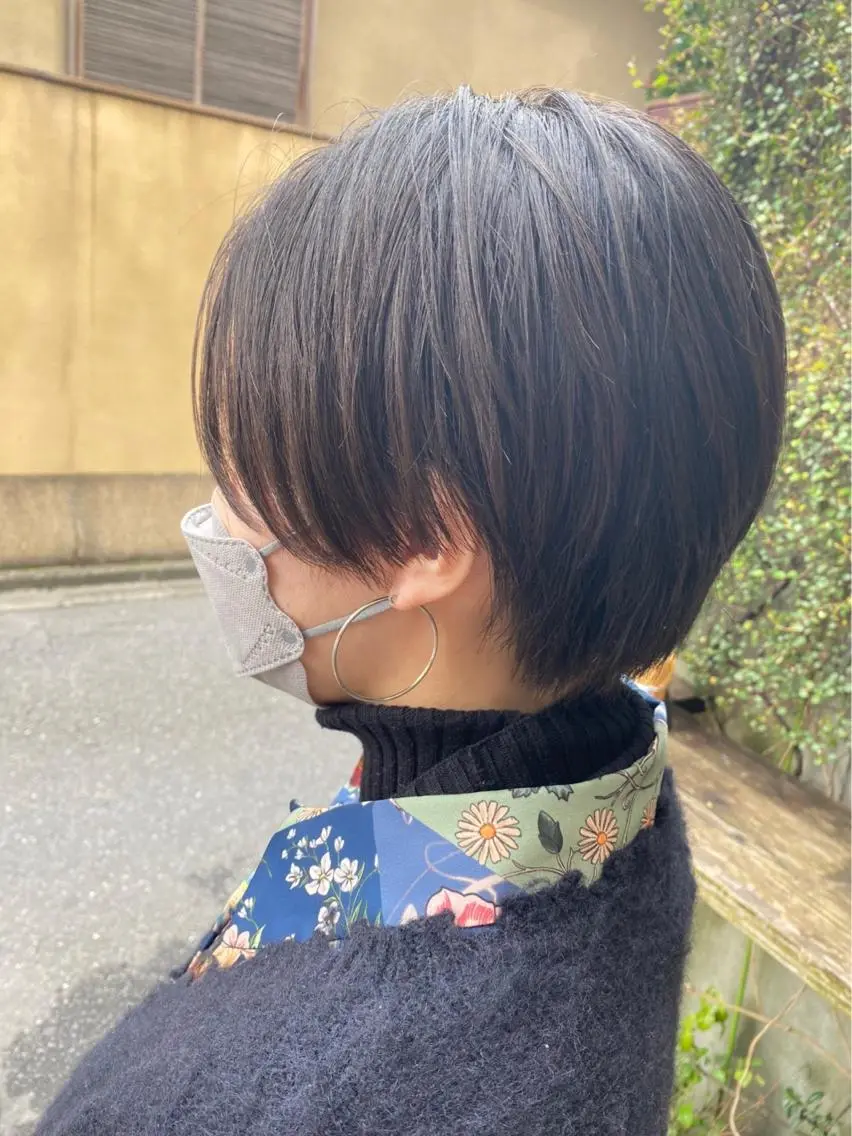 ショート カラー カット ヘアカラー 小顔ショート✁ ⁂Yukari⁂のヘアスタイル