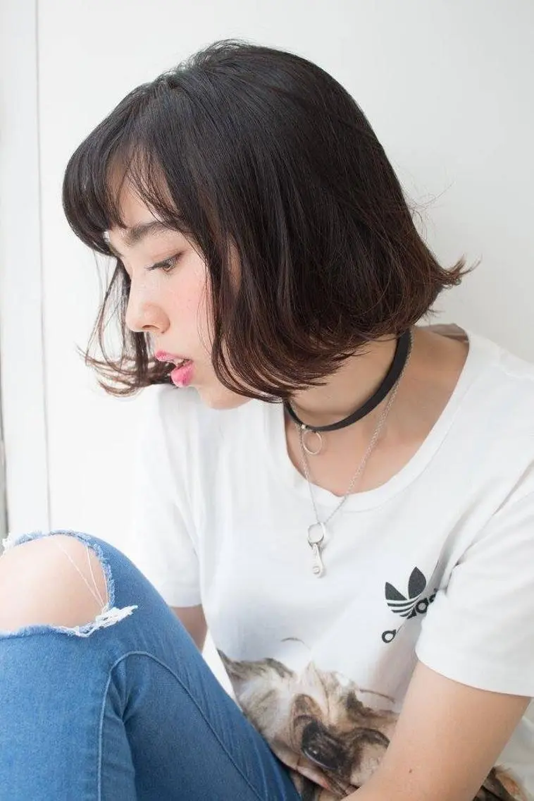 ミディアム カラー 内藤 達也のヘアスタイル