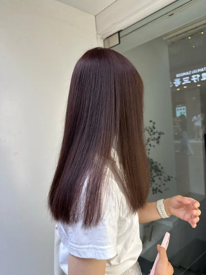ロング ヘアカラー 韓国ヘアメンズ・レデ ィース特化ミクのヘアスタイル