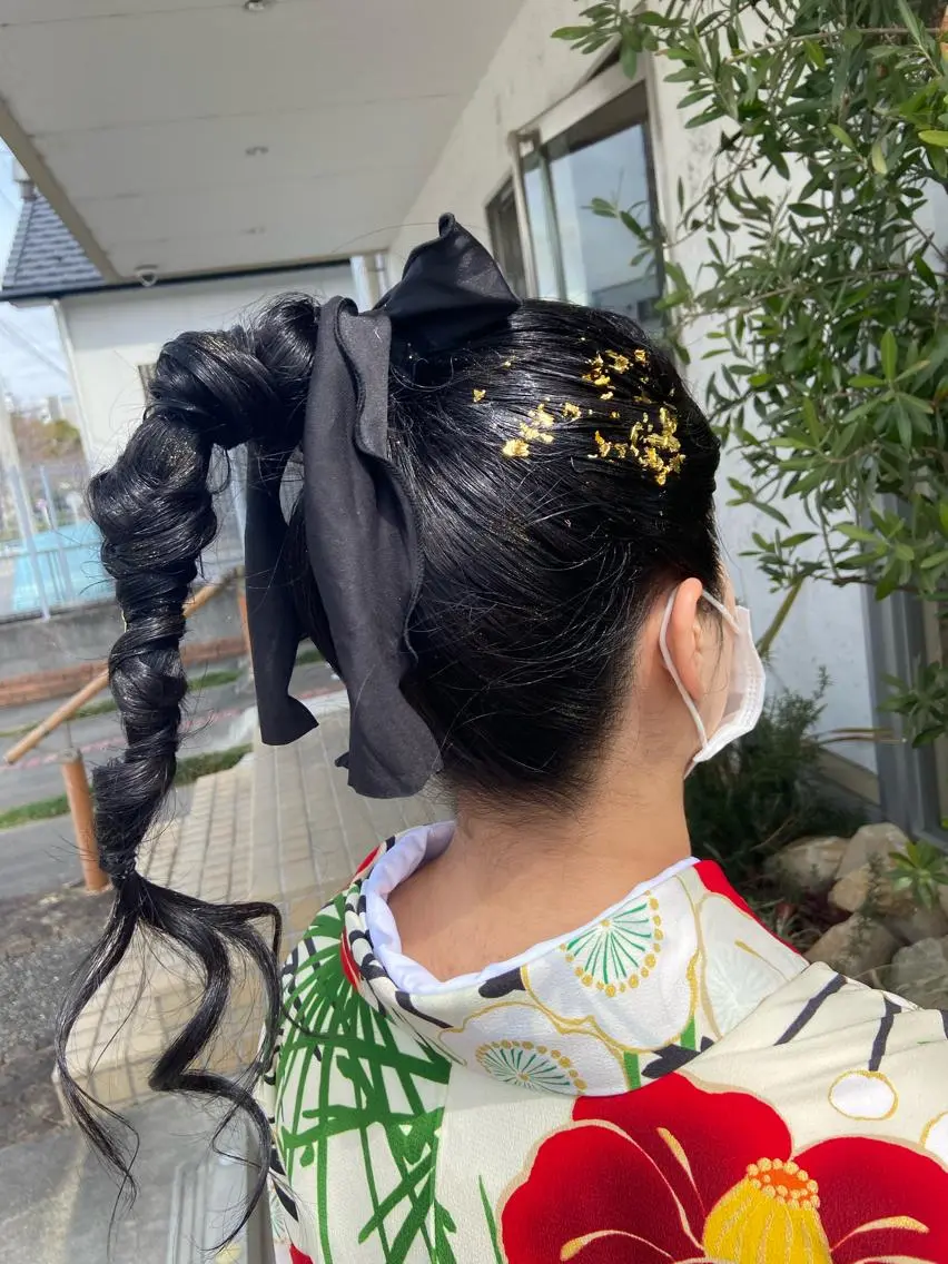 ロング ヘアアレンジ 卒業式のヘアスタイル 🌷名駅/髪質改善 ヘアセット/モネ🌷のヘアスタイル