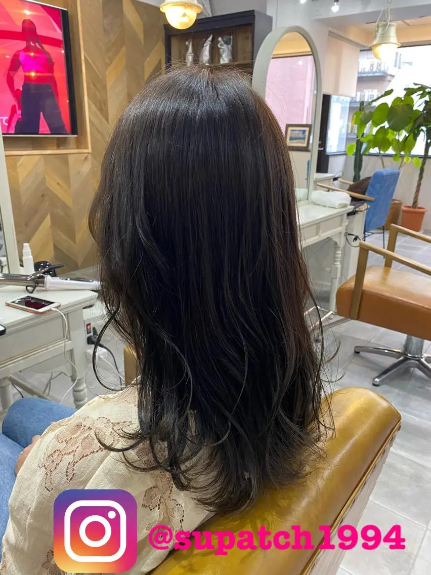 ロング カット ヘアカラー SHIAN立川　及川 17時〜限定のヘアスタイル