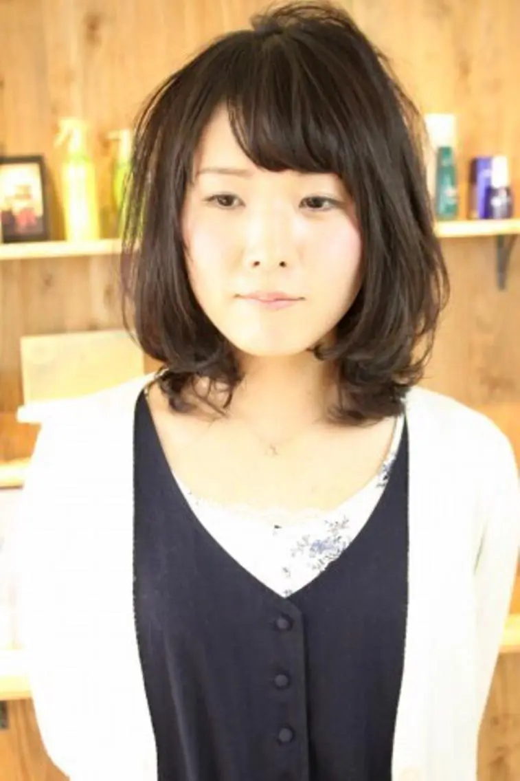 ミディアム 小林 拓也のヘアスタイル