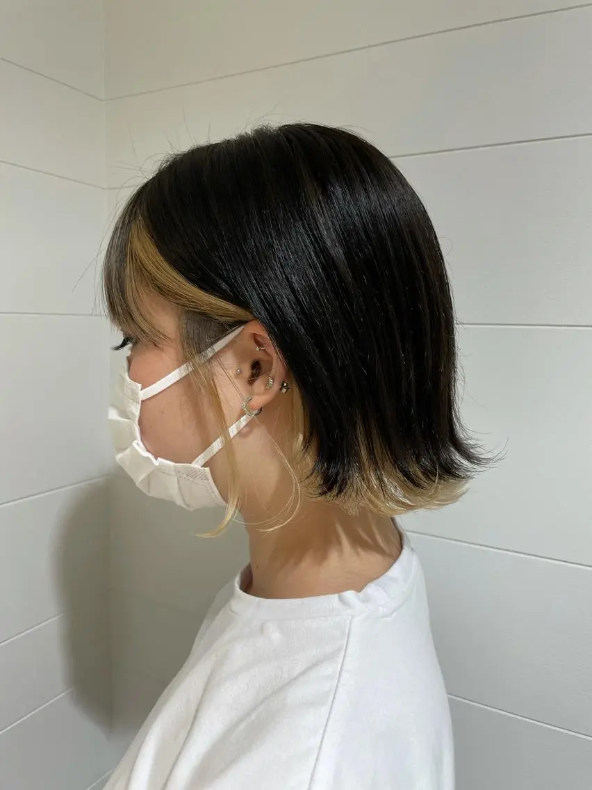 ショート 🐝メンズハイライト …Rioのヘアスタイル