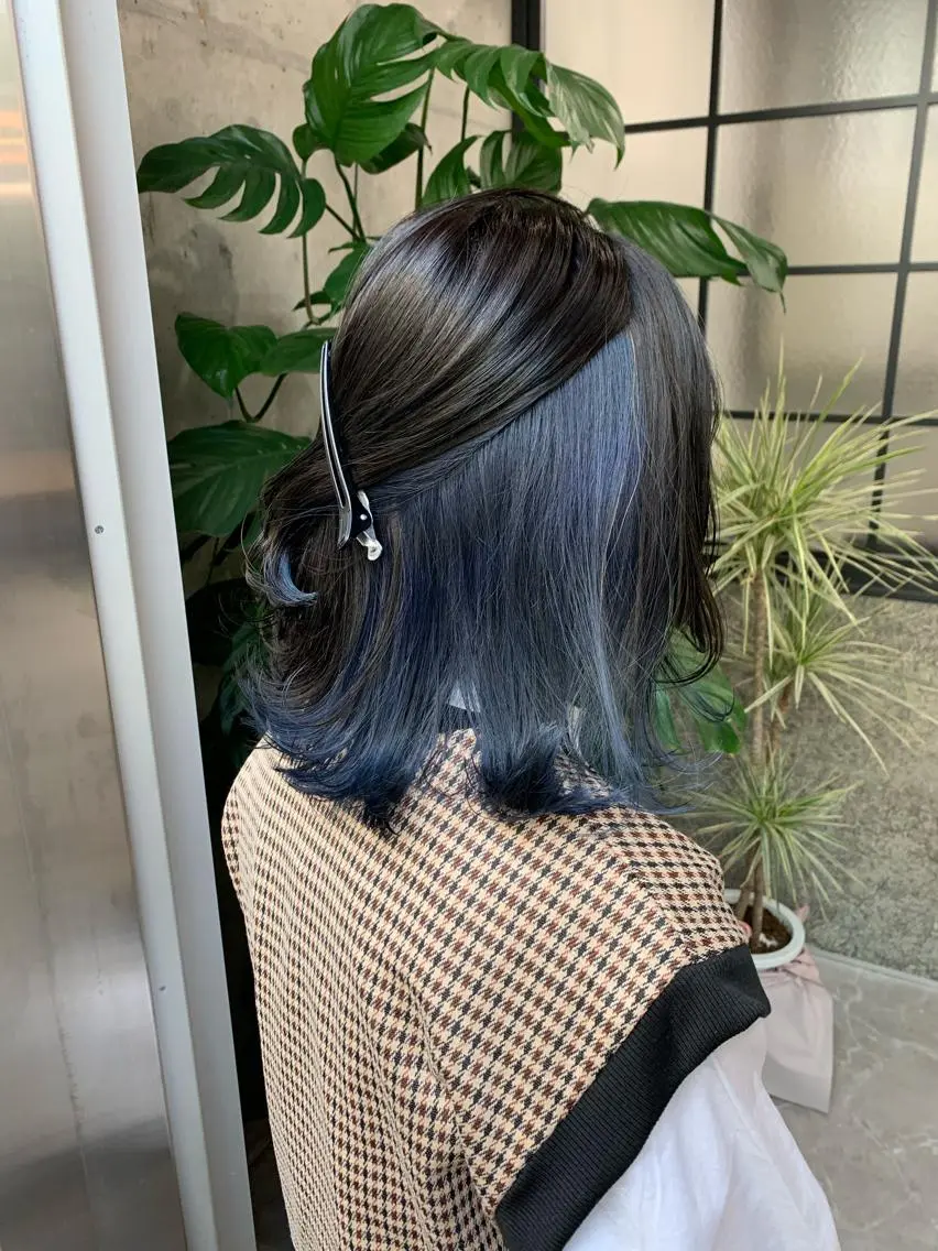 ミディアム ヘアカラー トリートメント 垢抜けヘア♡柔らかい カラー/mihoのヘアスタイル