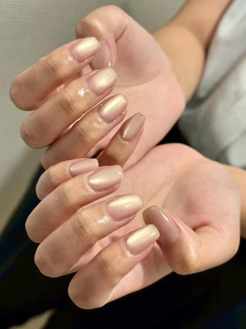 ネイル マグネットネイル ハンドネイル Allma Nailのネイルデザイン