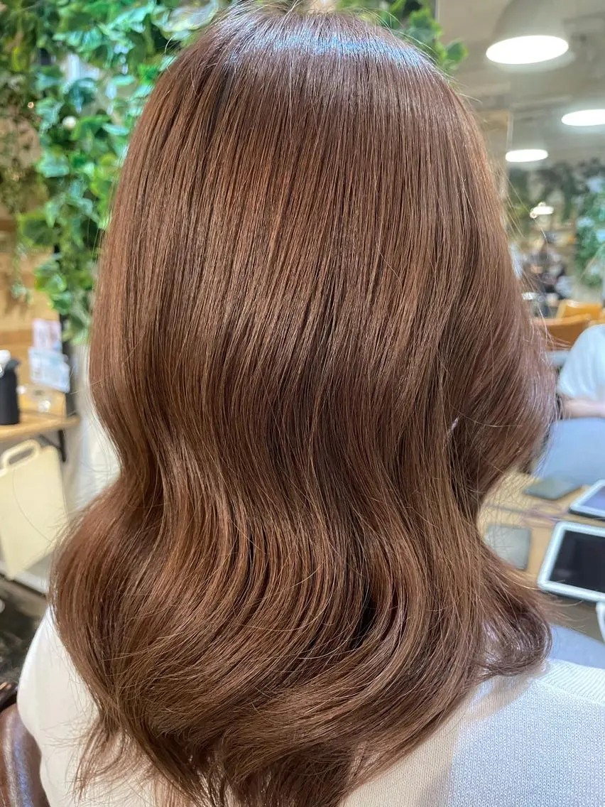 セミロング カット ヘアカラー トリートメント ヘアセット 野村直希 NAOKIのヘアスタイル