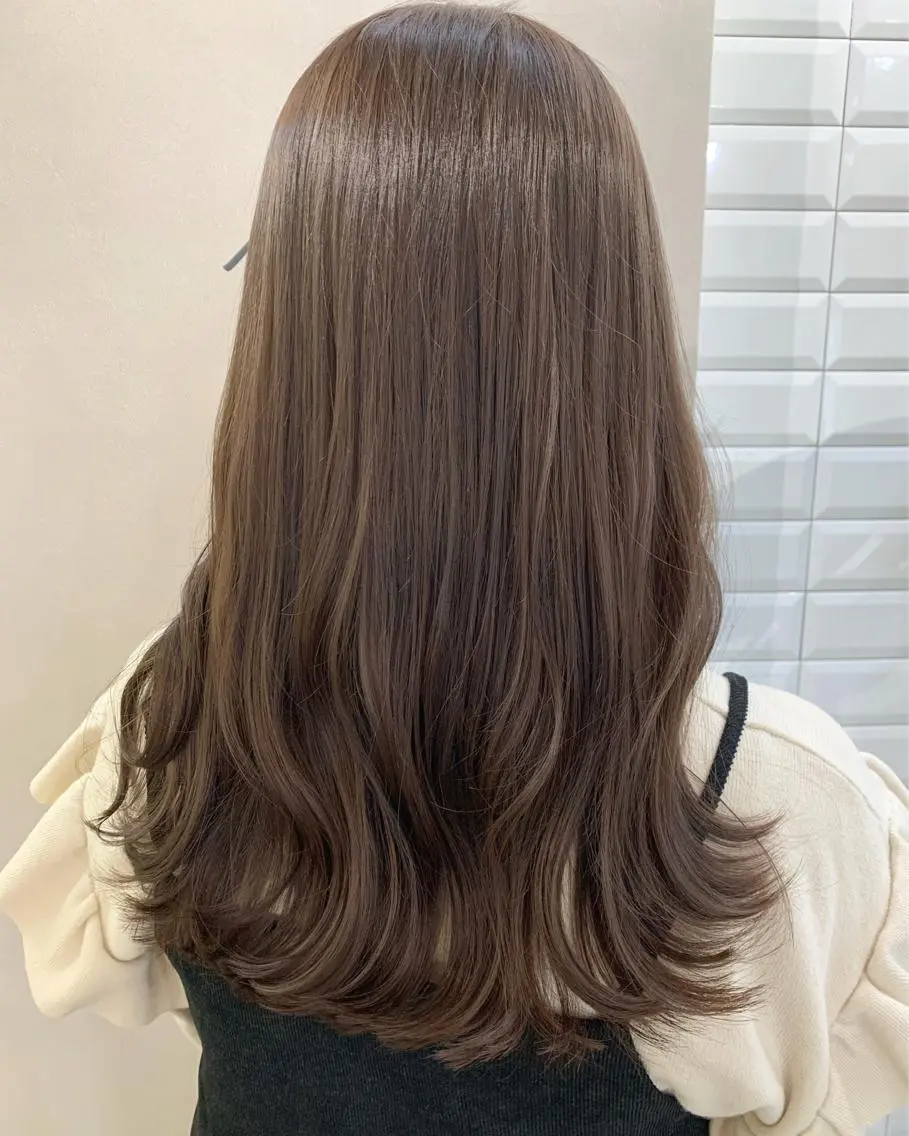 ロング カラー hubhair レイヤー/透明感のヘアスタイル