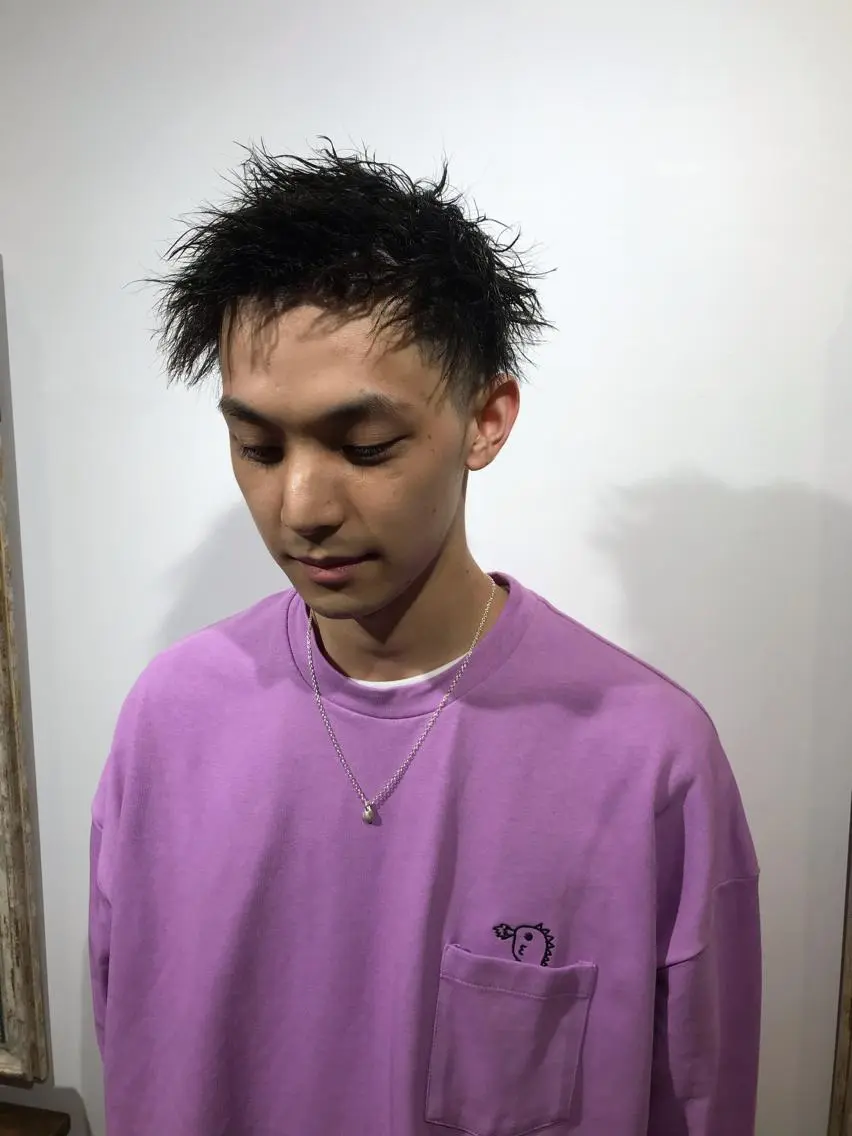 ショート 渋谷 メンズヘア⭐️ タニグチヨシユキのヘアスタイル
