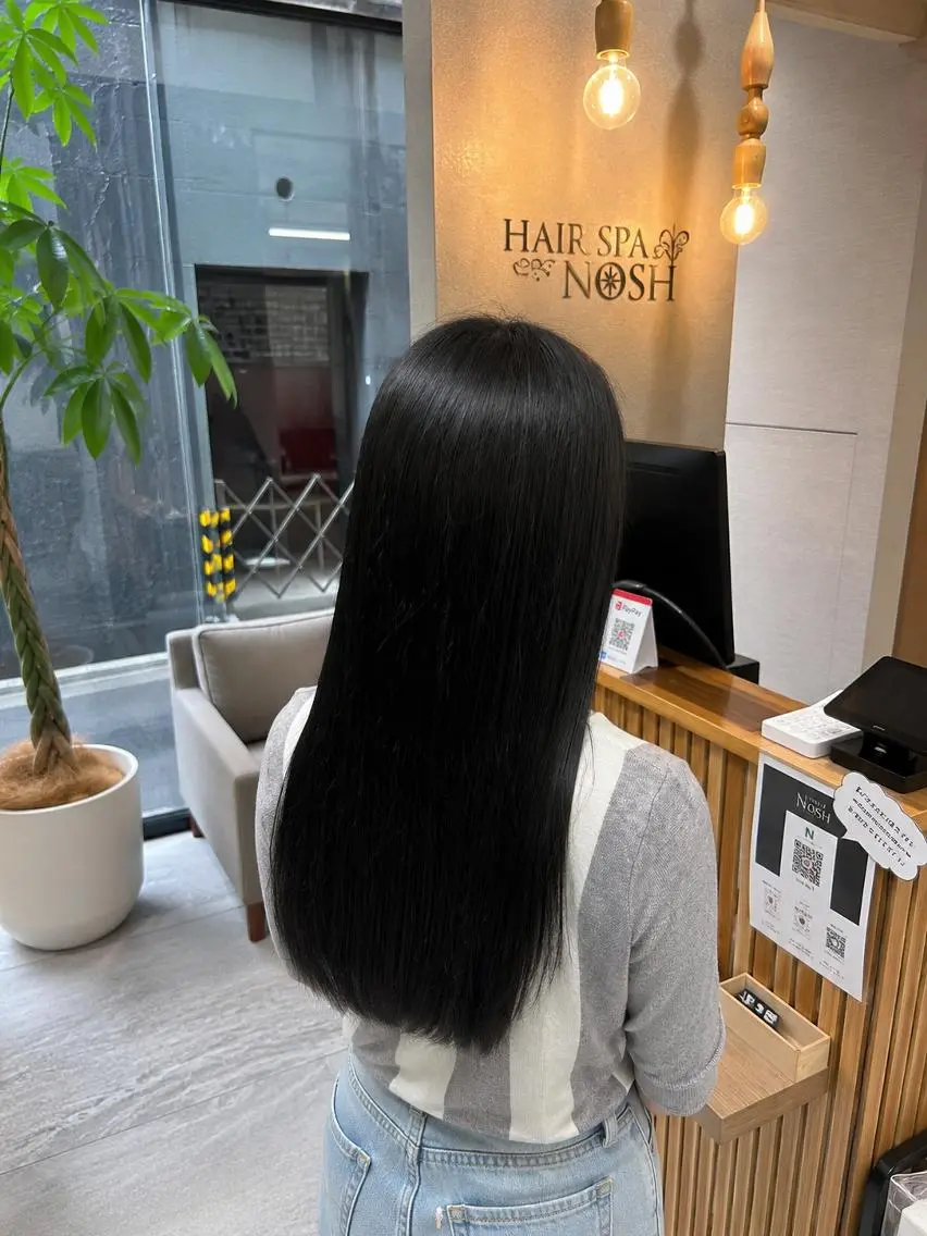 ロング トリートメント みゆう🎀 Nosh/博多千代のヘアスタイル