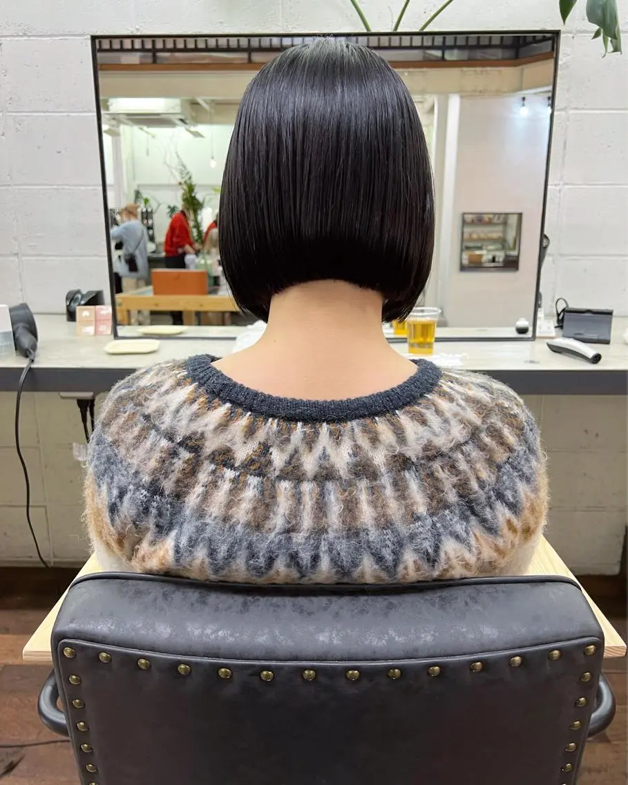ショート ボブ カット ハッシュカット カシマハヤトのヘアスタイル