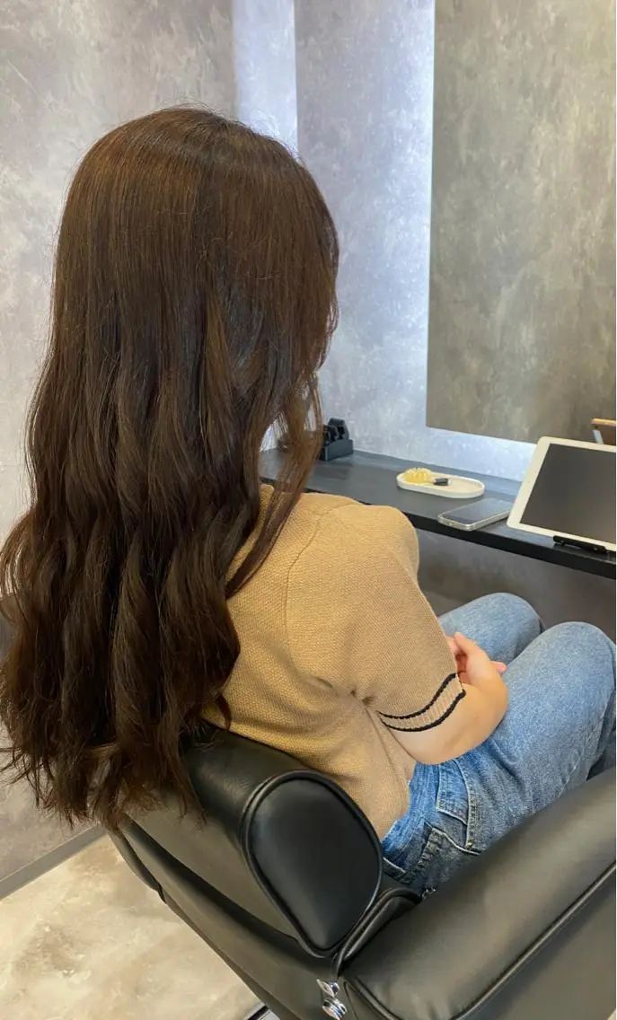 ロング いまい ひまりのヘアスタイル