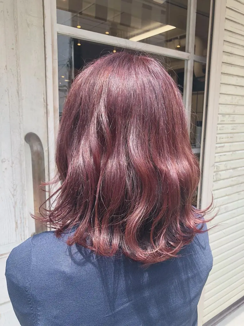 カラー モテ艶カラー 🎖さえきはるかのヘアスタイル