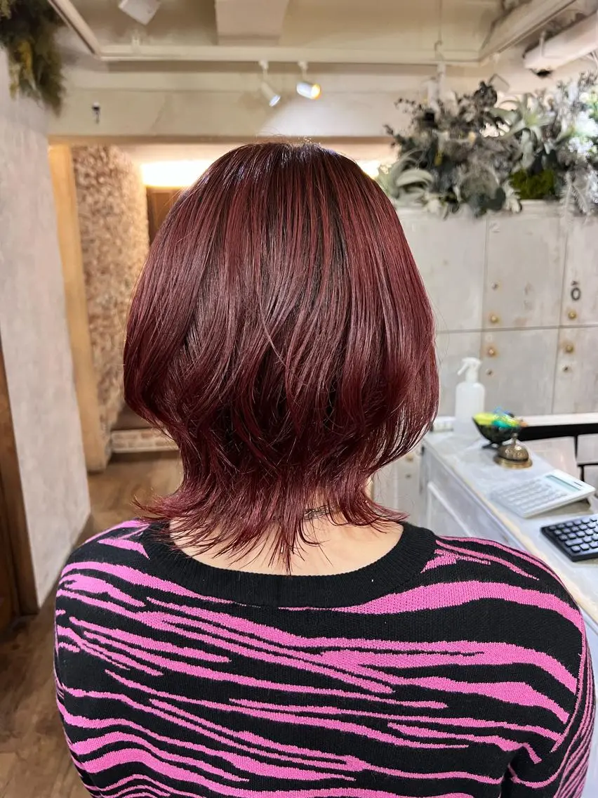 ミディアム 🌼🌿 百瀬知未🌿🌼のヘアスタイル