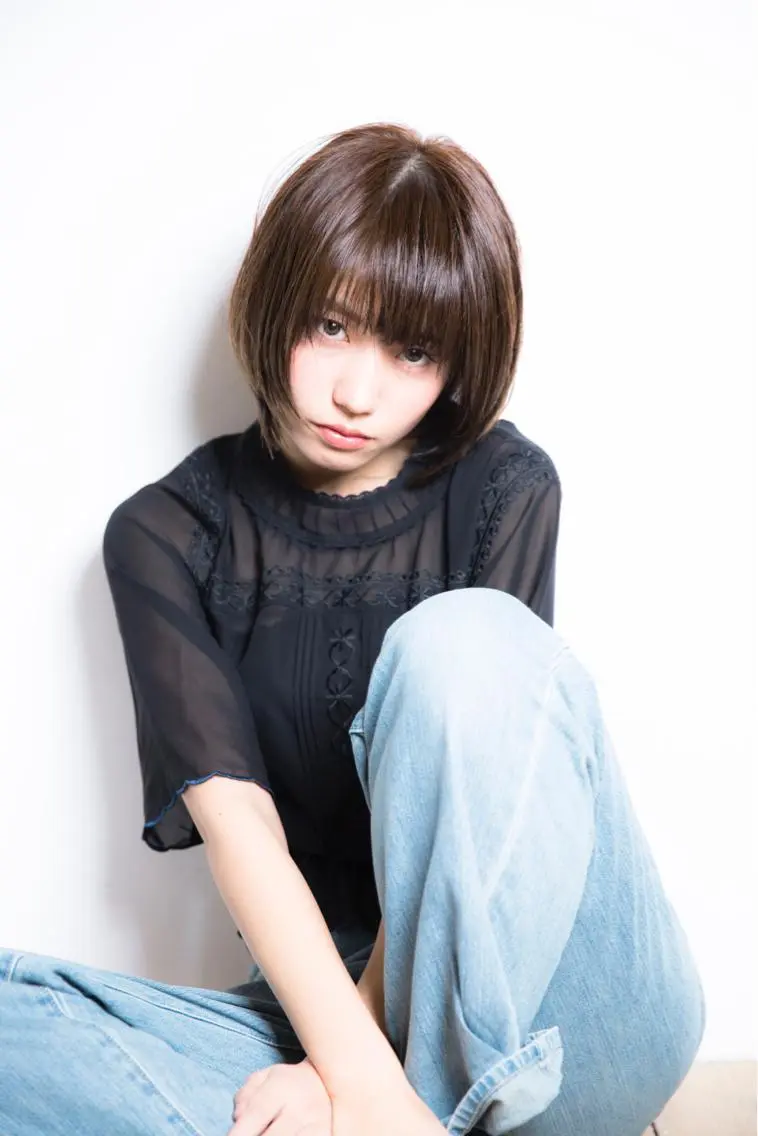 ショート ボブ くびれヘア エクステ ハイライト 髪質改善 エリアNo.1人気✨ ブリッツレボ☘️のヘアスタイル