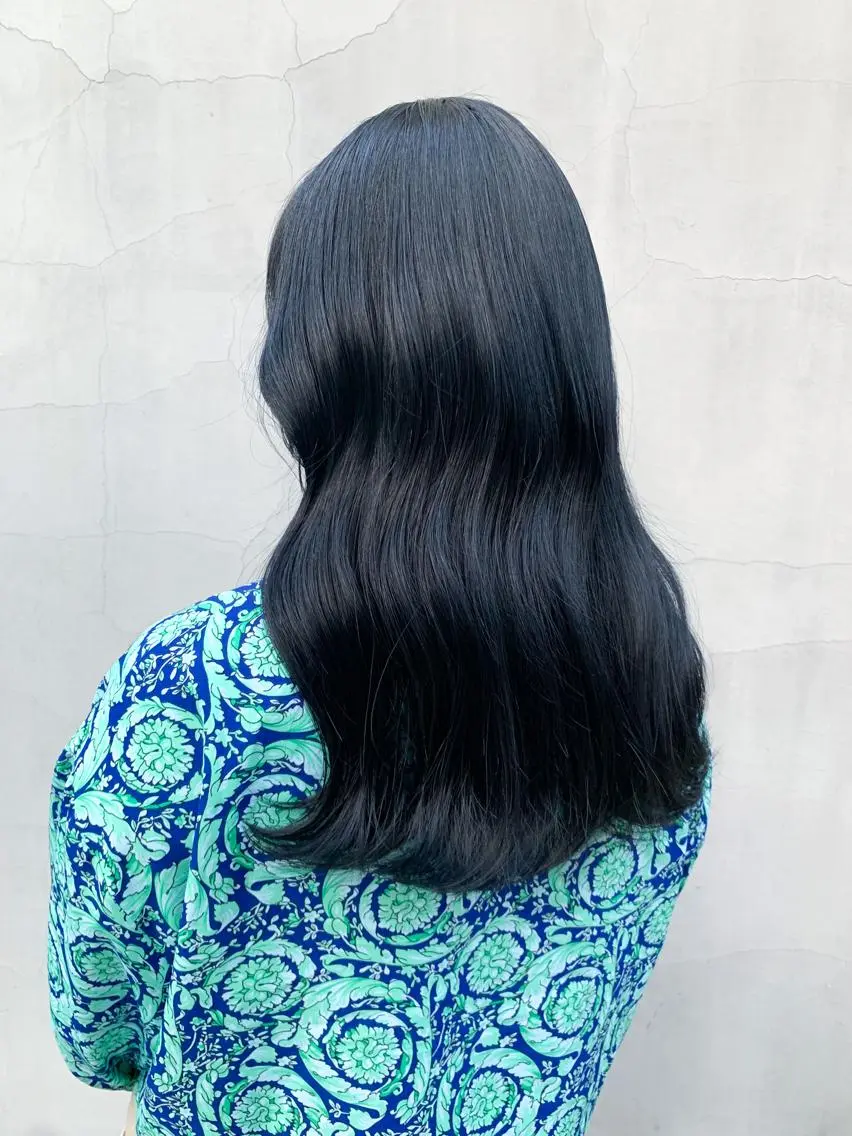 ロング カラー ヘアアレンジ カット ヘアカラー トリートメント yuka .のヘアスタイル