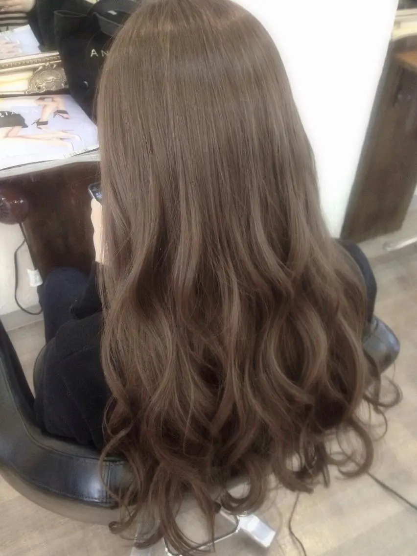 セミロング filo   渋谷 Gishiのヘアスタイル