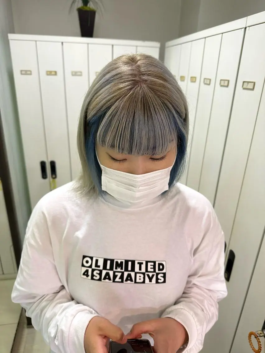カラー 似合わせレイヤー 海外風レイヤーmioのヘアスタイル