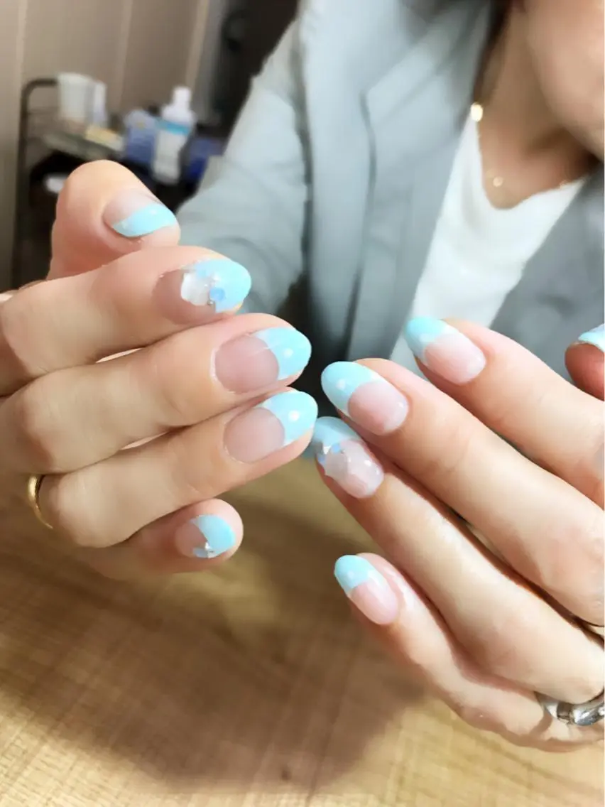 ネイル ツメトマツゲ .のネイルデザイン